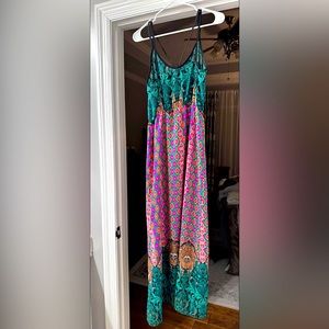 Multicolor maxi dress